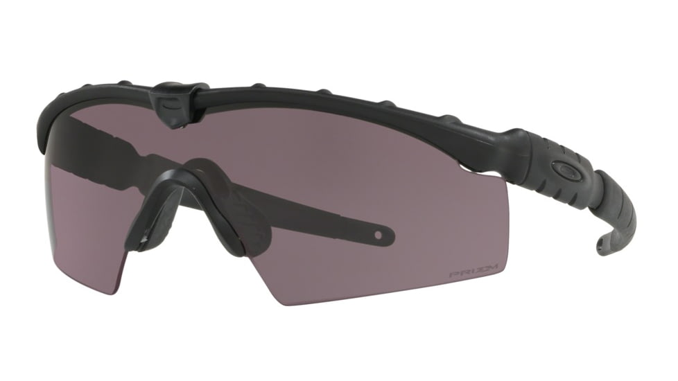 Oakley SI Standard Issue Ballistic M-Frame 2.0 Strike Safety Glasses, Matte Black w/Prizm Grey, OO9213-0532