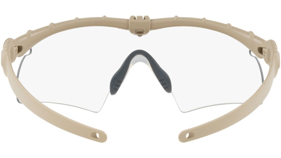 Oakley Standard Issue Ballistic M-Frame 3.0 Hybrid 4 Lens Array Safety Glasses, Desert Tan w/Clear, OO9146-28