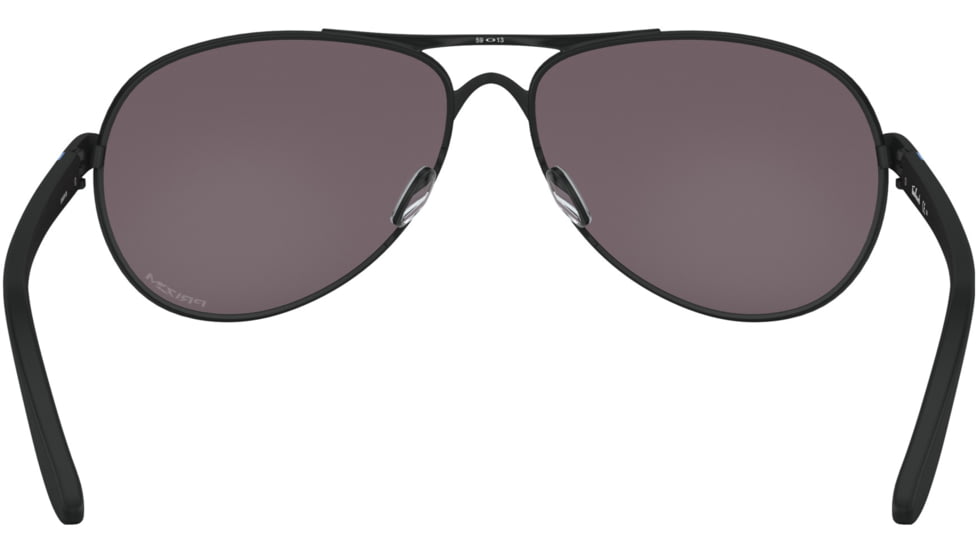 Oakley Standard Issue Feedback Womens BlackStandard Issuede Collection Sunglasses, Thin Blue Line w/Prizm Grey, OO4079-3859