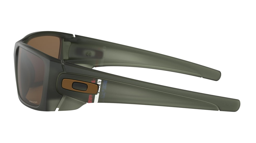Oakley Standard Issue Fuel Cell American Heritage Uncle Sam Sunglasses, Matte Olive Ink/PrizmTungsten, OO9096-J760