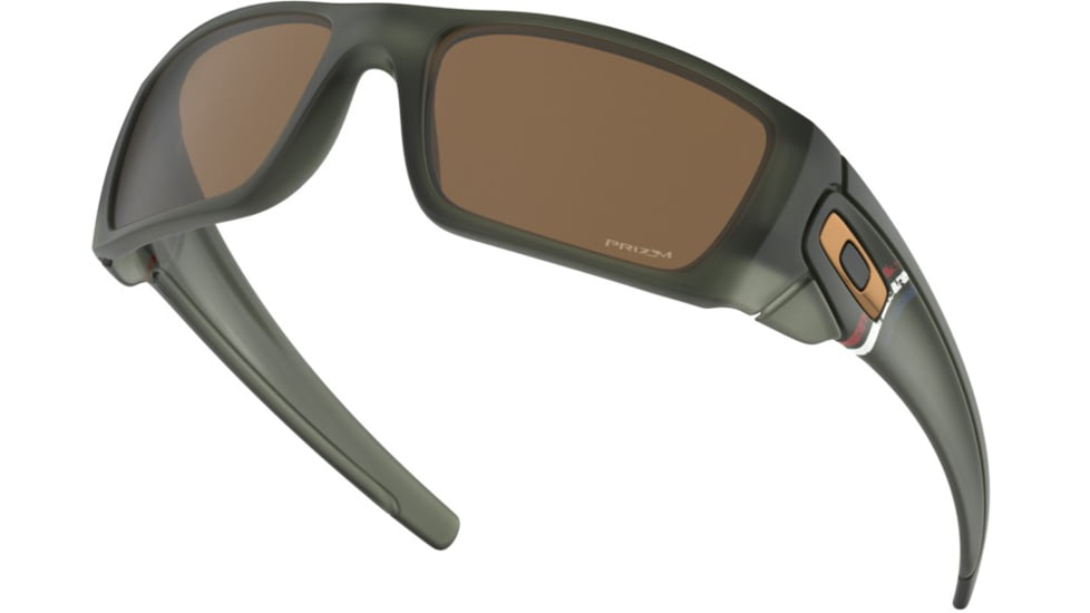 Oakley Standard Issue Fuel Cell American Heritage Uncle Sam Sunglasses, Matte Olive Ink/PrizmTungsten, OO9096-J760