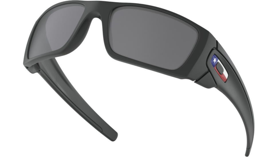 Oakley SI Standard Issue Fuel Cell Flag Collection Sunglasses, Matte Black Texas w/Black Iridium, OO9096-J160
