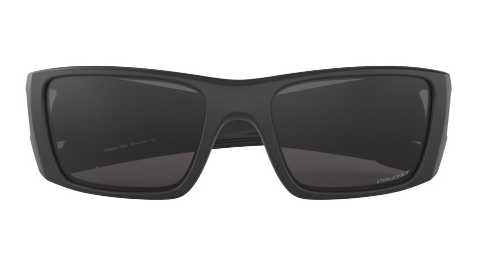 Oakley SI Standard Issue Fuel Cell Flag Collection Sunglasses, Matte Black w/Prizm Grey Polarized, OO9096-J360