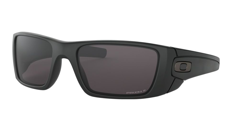 Oakley SI Standard Issue Fuel Cell Flag Collection Sunglasses, Matte Black w/Prizm Grey Polarized, OO9096-J360