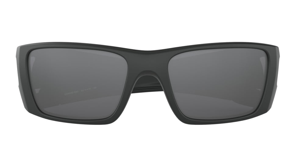 Oakley Standard Issue Fuel Cell Thin Red Line Sunglasses, Matte Black w/Black Iridium, OO9096-I060