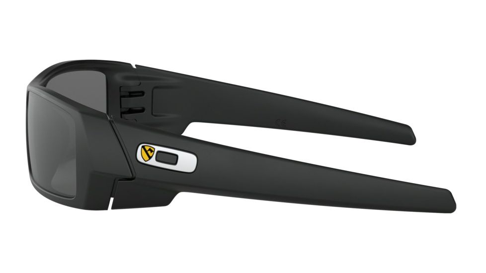 Oakley SI Standard Issue Gascan 1st Cavalry Sunglasses, Matte Black w/Grey, OO9014-3660