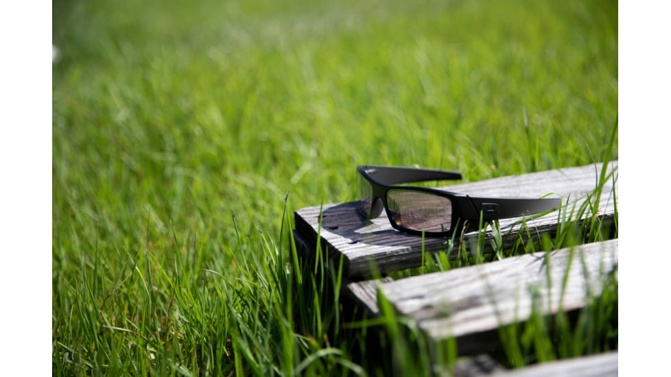 Oakley SI Standard Issue Gascan BlackStandard Issuede Sunglasses, Matte Black w/Prizm Black Polarized, OO9014-2860