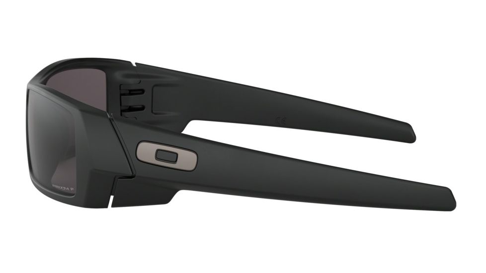 Oakley Standard Issue Gascan Sunglasses, Matte Black w/Prizm Grey Polarized, OO9014-4260