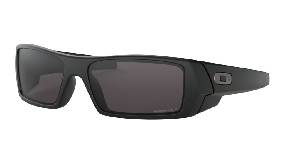 Oakley Standard Issue Gascan Sunglasses, Matte Black w/Prizm Grey Polarized, OO9014-4260