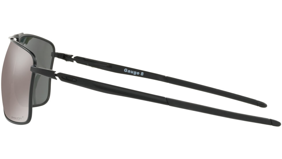 Oakley Standard Issue Gauge 8 BlackStandard Issuede Collection Sunglasses, Matte Black w/Prizm Black Polarized, OO4124-0862