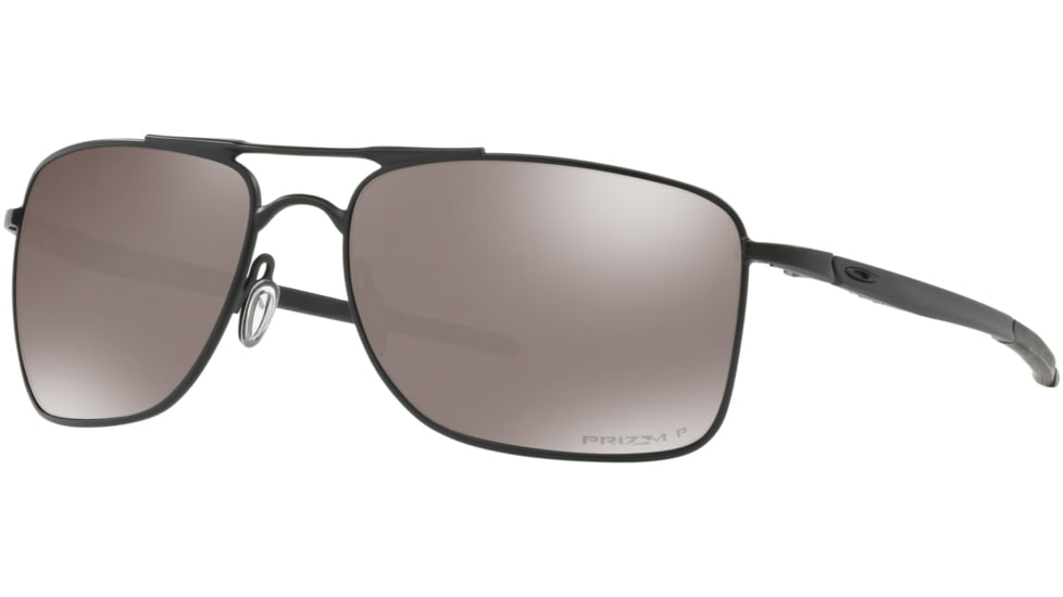 Oakley Standard Issue Gauge 8 BlackStandard Issuede Collection Sunglasses, Matte Black w/Prizm Black Polarized, OO4124-0862