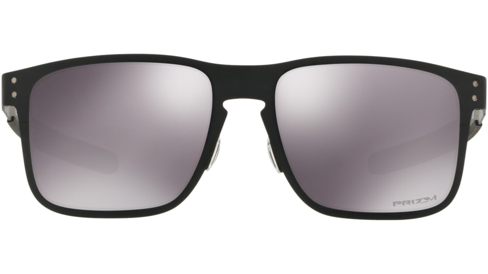 Oakley Standard Issue Holbrook Metal Sunglasses, Matte Black w/Prizm Black, OO4123-1755