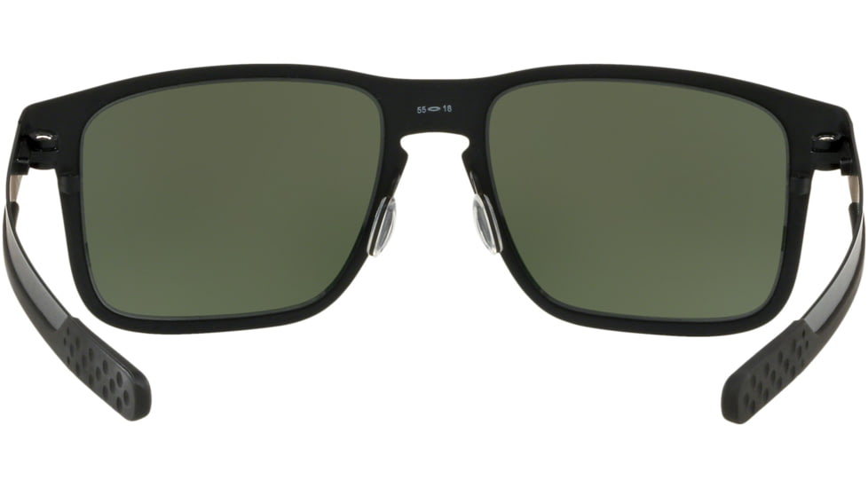 Oakley Standard Issue Holbrook Metal Sunglasses, Matte Black w/Prizm Black, OO4123-1755
