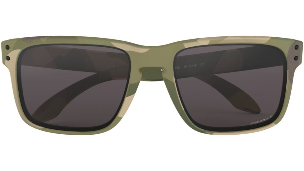 Oakley SI Standard Issue Holbrook Multicam Collection Sunglasses, Multicam w/Prizm Grey Polar, OO9102-I255