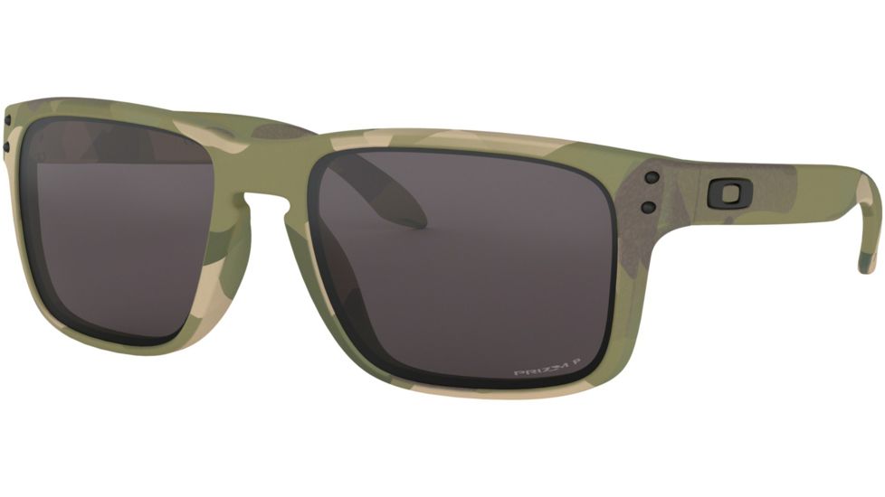 Oakley SI Standard Issue Holbrook Multicam Collection Sunglasses, Multicam w/Prizm Grey Polar, OO9102-I255