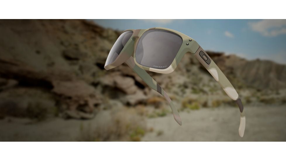 Oakley SI Standard Issue Holbrook Multicam Collection Sunglasses, Multicam w/Prizm Grey Polar, OO9102-I255