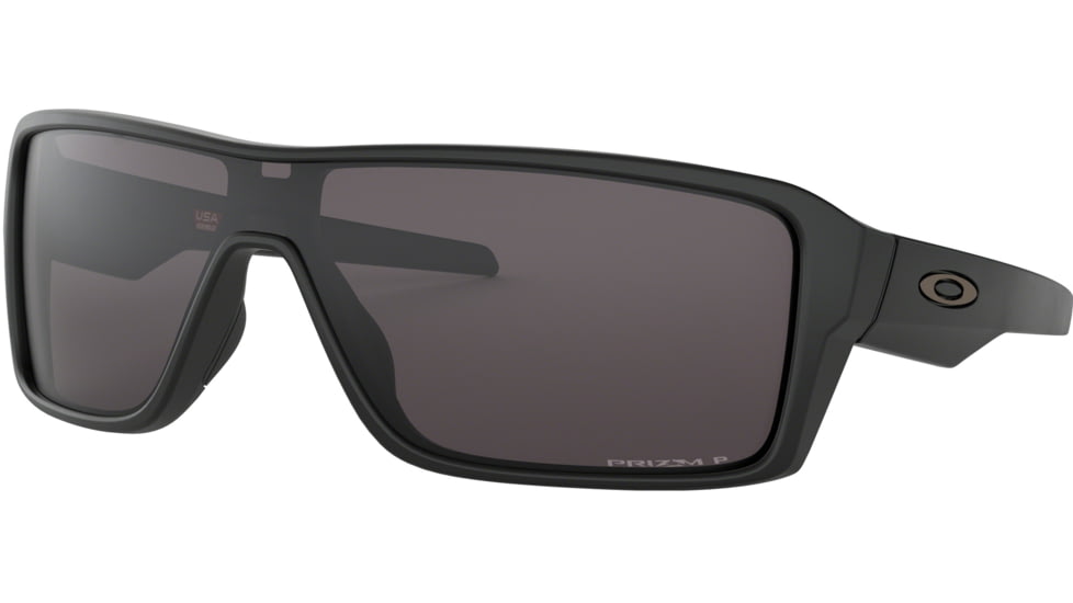 Oakley SI Standard Issue Ridgeline Sunglasses, Matte Black w/Prizm Grey Polarized, OO9419-1027