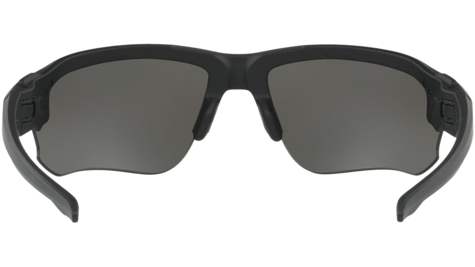 Oakley Standard Issue Speed Jacket Thin Blue Line Collection Sunglasses, Matte Black w/Black Iridium, OO9228-10