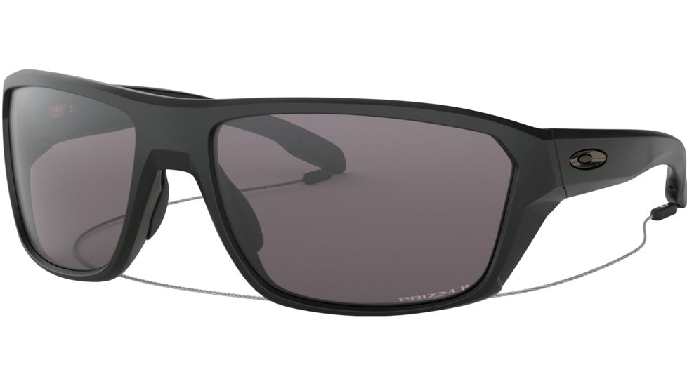 Oakley SI Standard Issue Split Shot Sunglasses, Matte Black with Prizm Grey Polarized, OO9416-1364