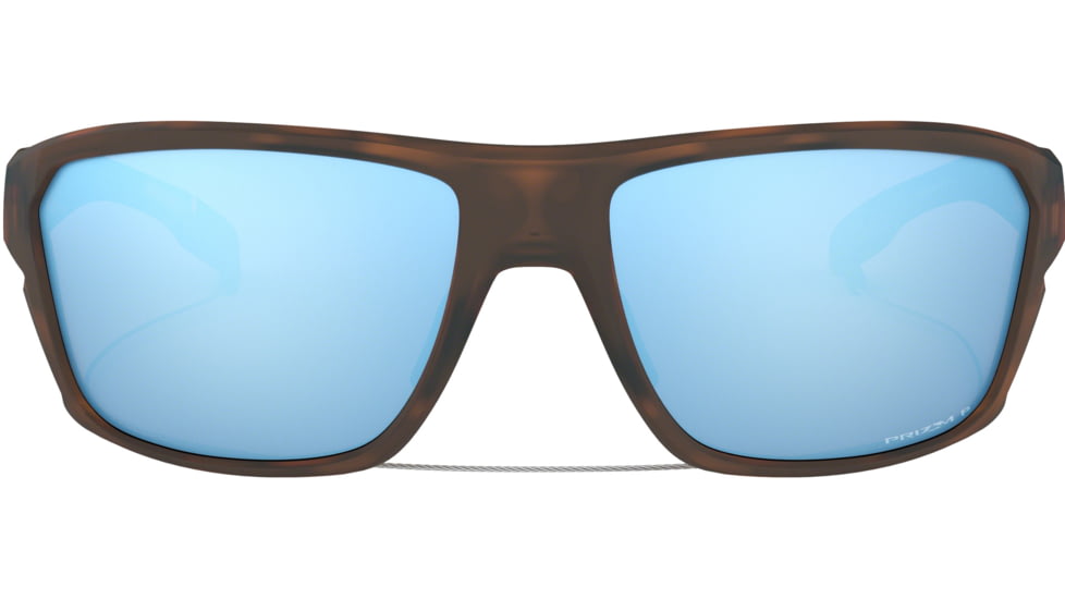 Oakley SI Standard Issue Split Shot Sunglasses, Matte Tortoise with Prizm Deep Water, OO9416-1264