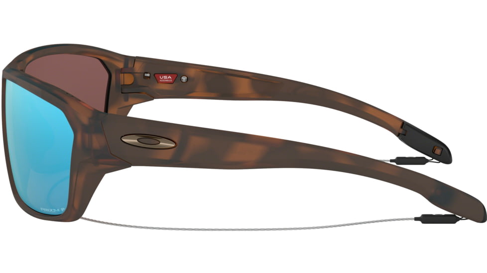 Oakley SI Standard Issue Split Shot Sunglasses, Matte Tortoise with Prizm Deep Water, OO9416-1264