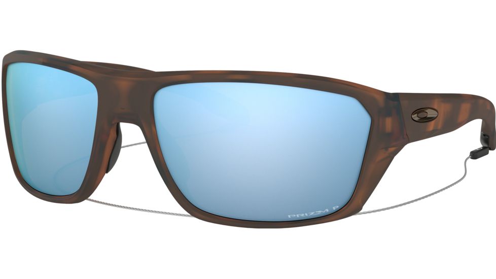 Oakley SI Standard Issue Split Shot Sunglasses, Matte Tortoise with Prizm Deep Water, OO9416-1264