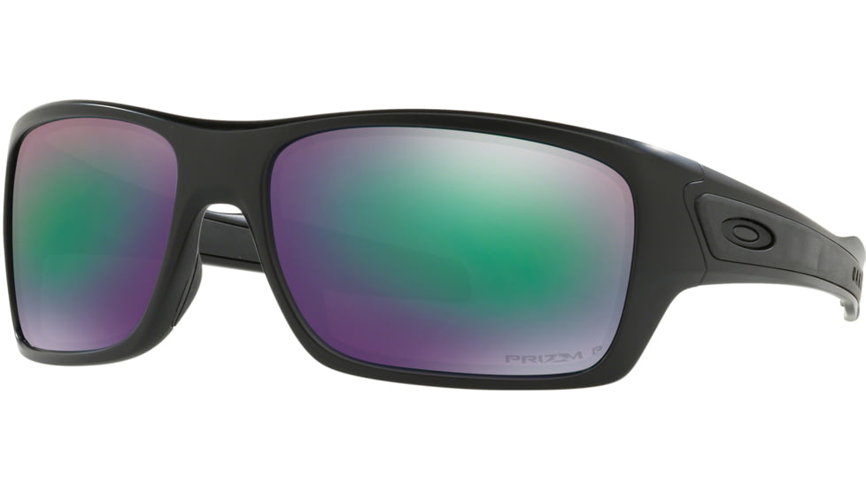 Oakley Standard Issue Turbine Prizm Maritime Collection Sunglasses, Matte Black w/Prizm Maritime Polarized, OO9263-3863