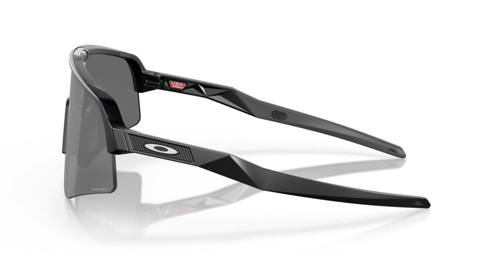Oakley Sutro Lite Sweep Sunglasses, Matte Black Frame, Prizm Black Lens, 39, OO9465-946503-39