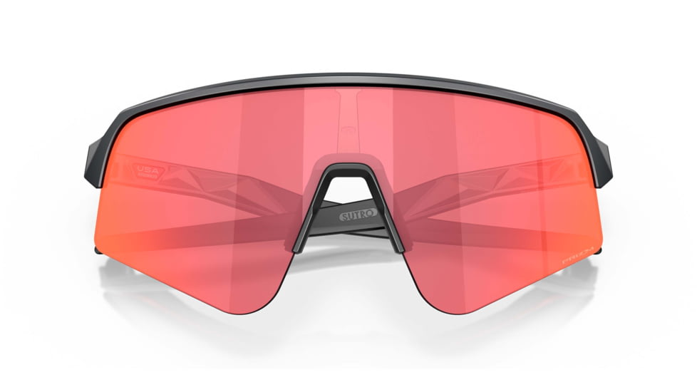 Oakley Sutro Lite Sweep Sunglasses, Matte Carbon Frame, Prizm Trail Torch Lens, 39, OO9465-946502-39