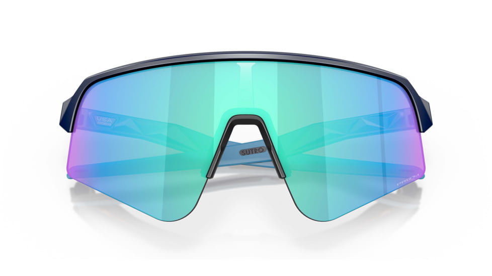Oakley Sutro Lite Sweep Sunglasses, Matte Navy Frame, Prizm Sapphire Lens, 39, OO9465-946505-39