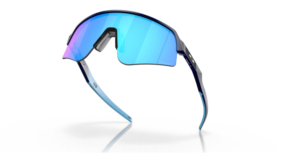 Oakley Sutro Lite Sweep Sunglasses, Matte Navy Frame, Prizm Sapphire Lens, 39, OO9465-946505-39