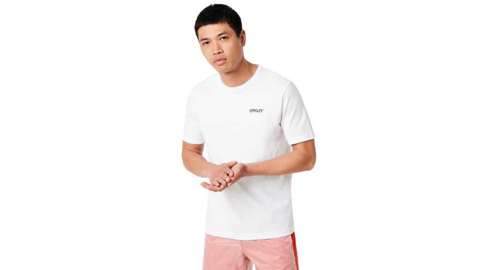 Oakley Back Ad Heritage Tee - Mens, White, Medium, 457695-100-M