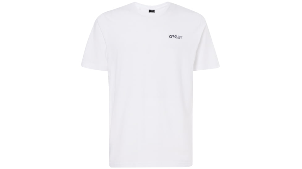 Oakley Back Ad Heritage Tee - Mens, White, Medium, 457695-100-M