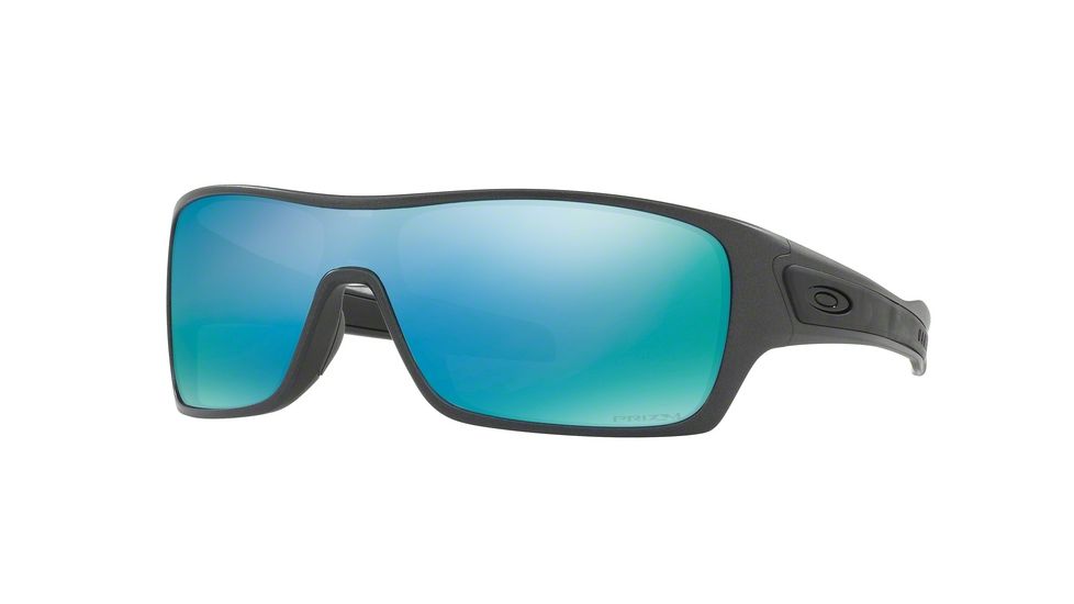 Oakley TURBINE ROTOR OO9307 Sunglasses 930709-32 - Steel Frame, Prizm Deep H2o Polarized Lenses