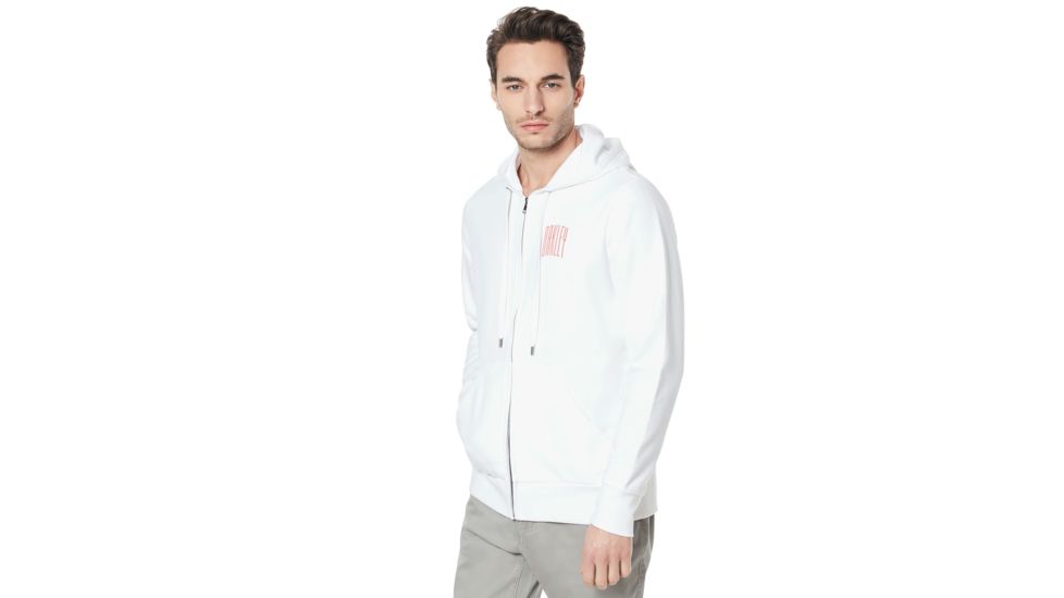 Oakley Urban Stretch Graphic Hoodie - Mens, White, Large 472479-100-L