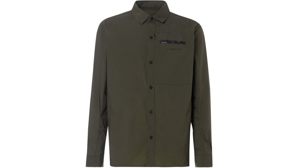 Oakley Utility Long Sleeve Nylon Shirt - Mens, Dark Brush, Extra Large, 401899-86V-XL