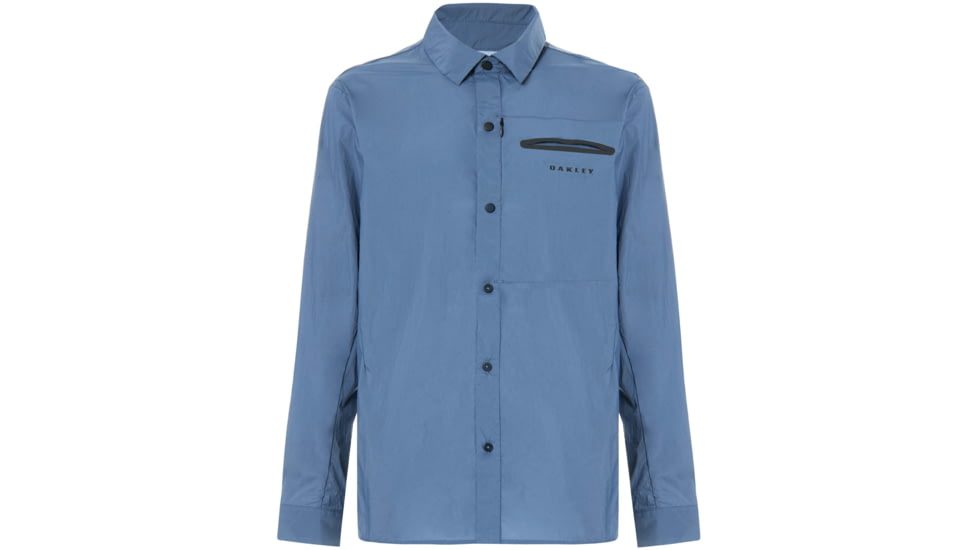 Oakley Utility Long Sleeve Nylon Shirt - Mens, Dark Ore, Large, 401899-65X-L