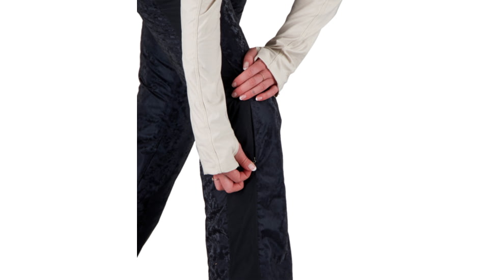 Obermeyer Athena Pant - Womens, Black Frost, 6 Short, 15078-21024-6S
