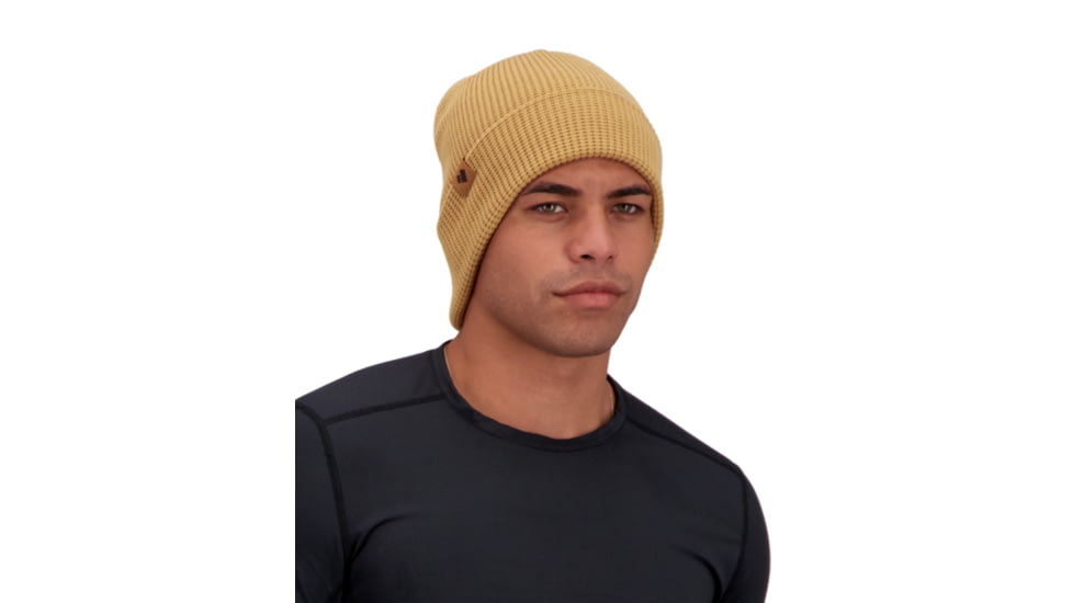 Obermeyer Bismark Beanie - Mens, Dune, One Size, 28047-21012-ONE SIZE