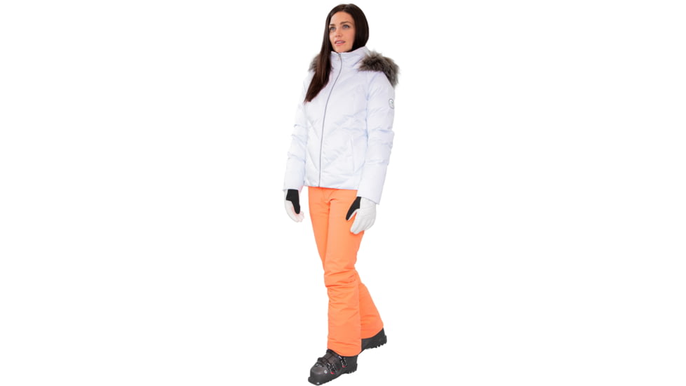 Obermeyer Bombshell Jacket - Women's, 2 US, Short, White Satin, 11137-22038-2P