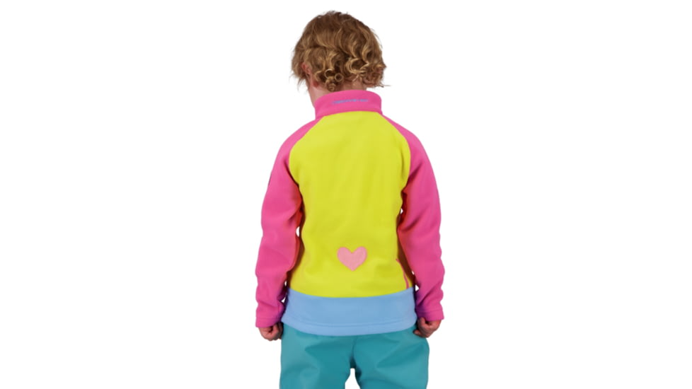 Obermeyer Bunny Slope Fleece - Girls, Sun Day, Medium, 57035-21020-M