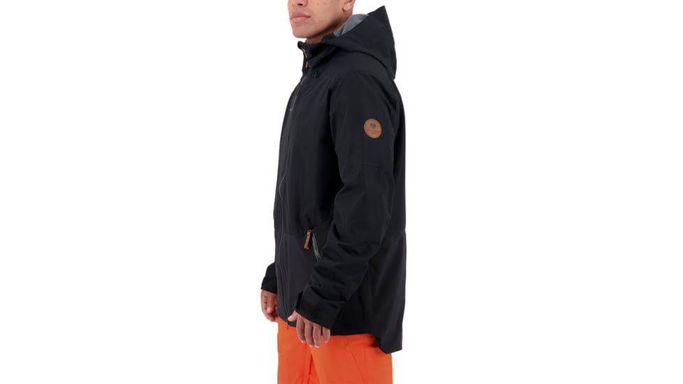 Obermeyer Chandler Shell Jacket - Mens, Black, Medium, 22025-16009-M