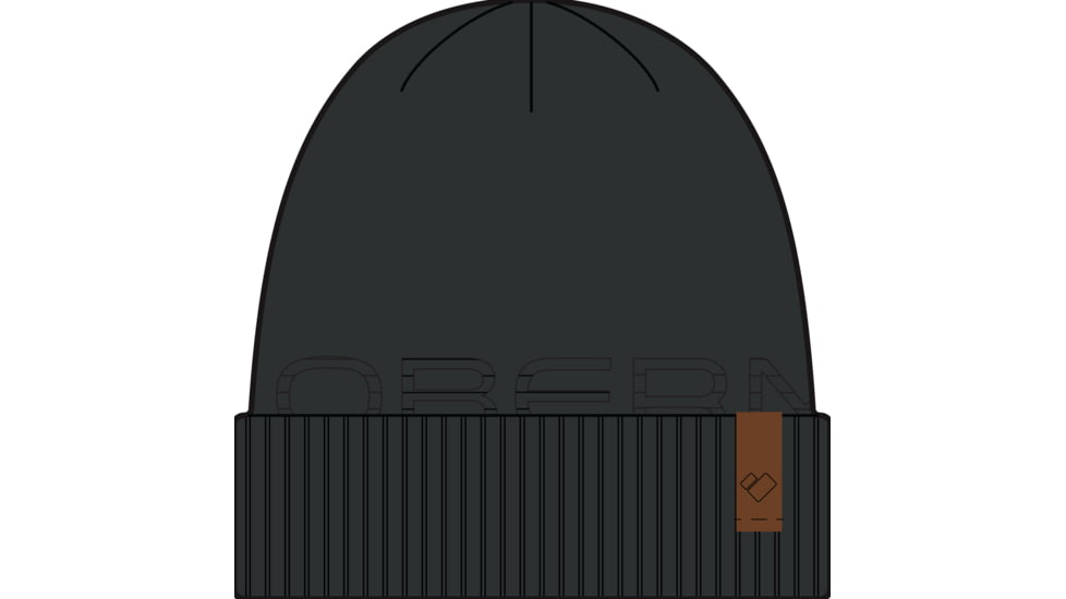 Obermeyer Charleston Beanie - Mens, Black, One Size, 28063-16009-ONE SIZE