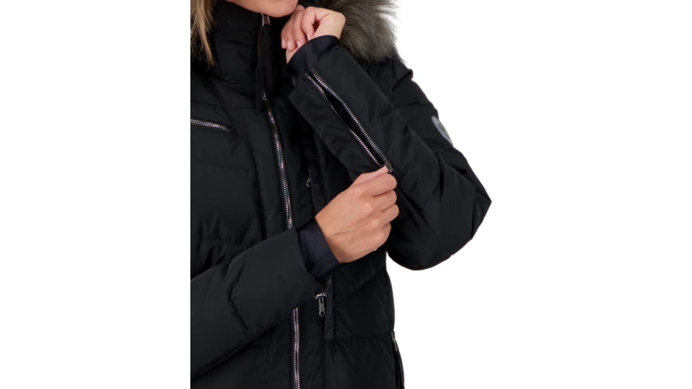 Obermeyer Circe Down Jacket - Womens, Black, 12, 11176-16009-12
