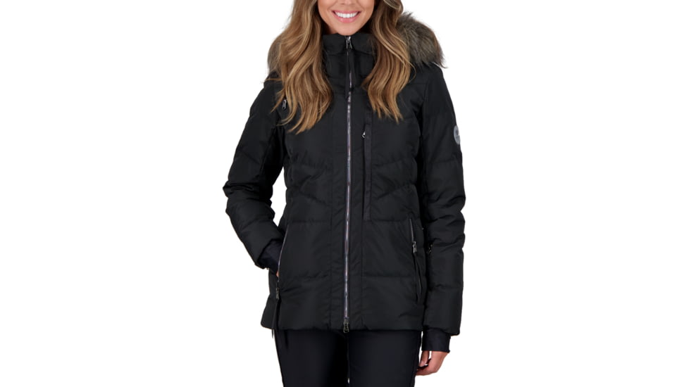 Obermeyer Circe Down Jacket - Womens, Black, 12, 11176-16009-12