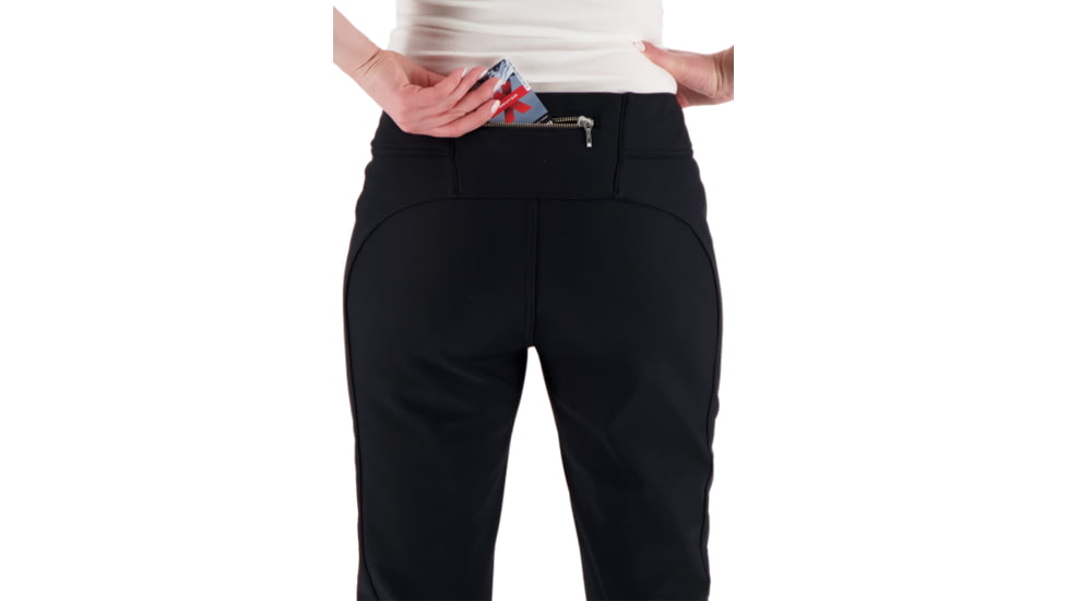 Obermeyer Clio Softshell Pant - Womens, Black, 6, 15028-16009-6