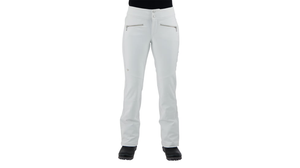 Obermeyer Clio Softshell Pant - Womens, White, 8S, 15028-16010-8S