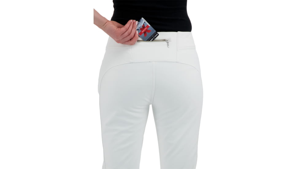 Obermeyer Clio Softshell Pant - Womens, White, 8S, 15028-16010-8S
