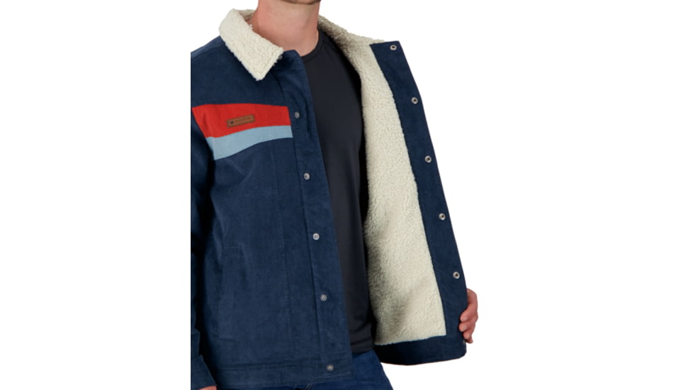 Obermeyer Condor Corduroy Jacket - Mens, Raw Indigo, Large, 21108-21175-L