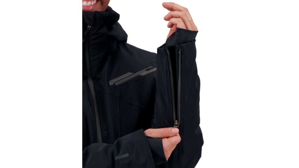 Obermeyer Defiance Jacket - Womens, Black, 16, 11183-16009-16